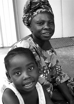 africa A young child smiles, at HEALing Arts base in Congo, where volunteers for the organization have been doing aid work since 2006. (Photo from HEALing Arts website)