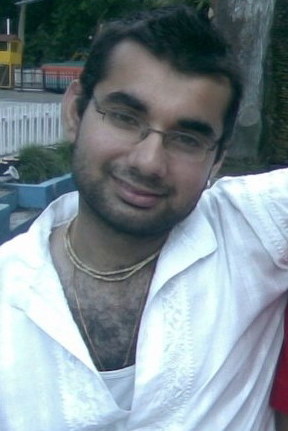 Sahil Sahil Sharma before he went missing