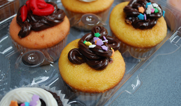 Cupcakes! Just a couple of the treats for sale by donation. (Kristi Jut photo)