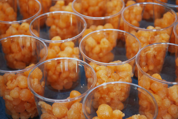 Bundi is a dough and sugar based sweet from India (Kristi Jut photo)