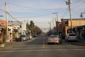 Present-day Moncton Street in Steveston.