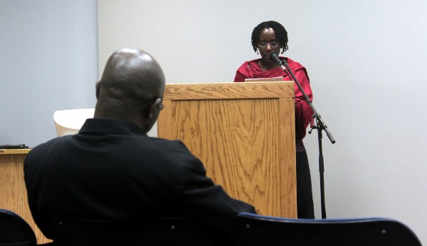 Juliane Bitek reads several of her poems at Kwantlen's Black History Month Confab. Juliane Bitek reads several of her poems at Kwantlen's Black History Month Confab.
